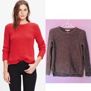 Madewell Hexcomb Texture Sweater